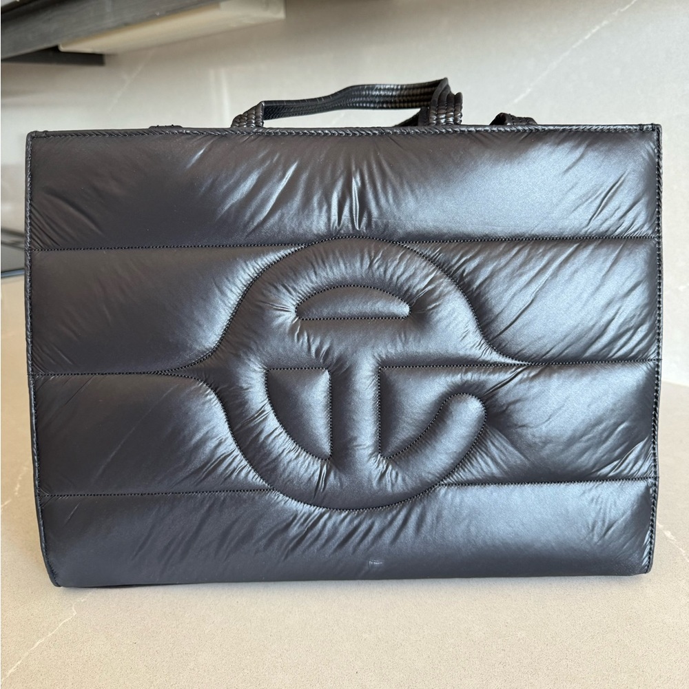 Telfar Medium Puff Shopper - Black
